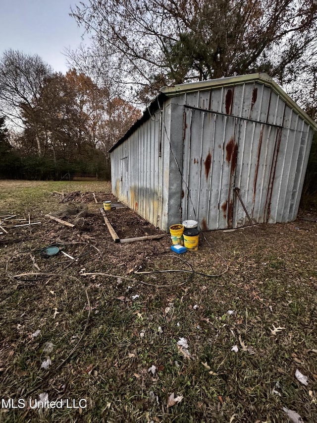 4595 Lucius Taylor Rd, Como, MS 38619 - view of shed