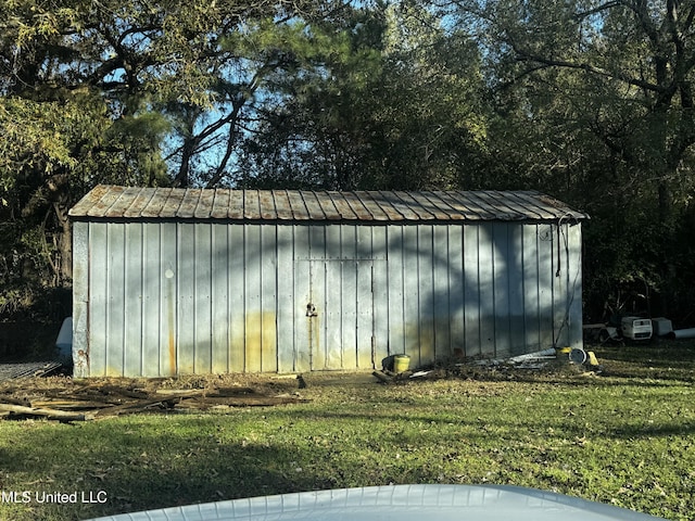 4595 Lucius Taylor Rd, Como, MS 38619 - view of shed