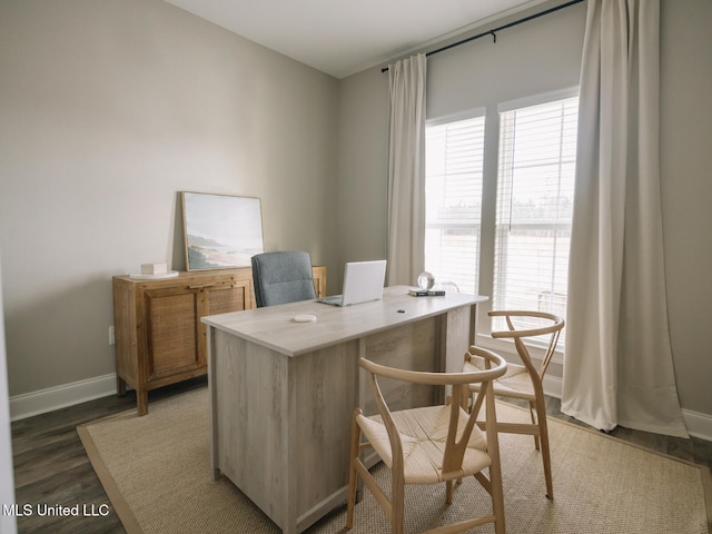10501 Glade Cv, Gulfport, MS 39503 - office featuring light wood-style floors and baseboards