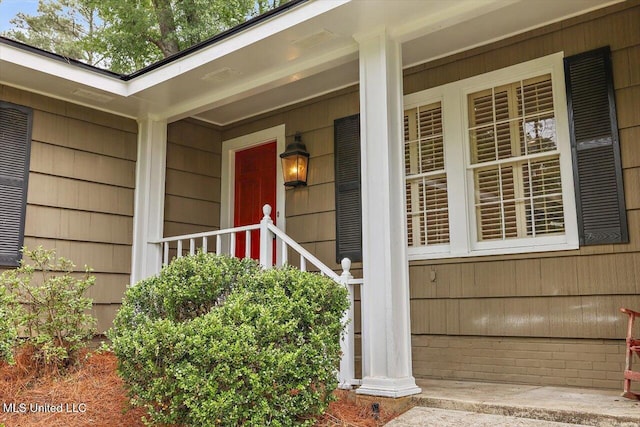 4638 Katherine Blvd, Jackson, MS 39211 - property entrance featuring a porch