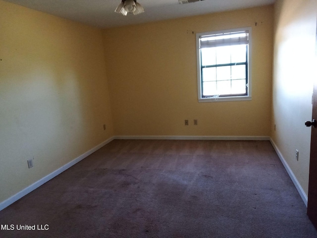 120 Harrison Ln, Yazoo City, MS 39194 - carpeted spare room with baseboards