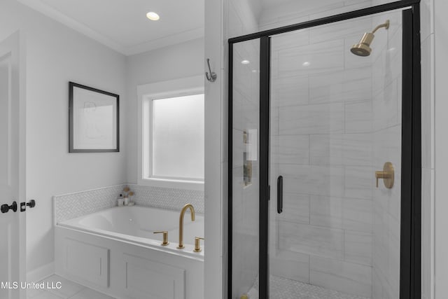 118 Seymour Dr, Madison, MS 39110 - bathroom featuring a bath and a stall shower