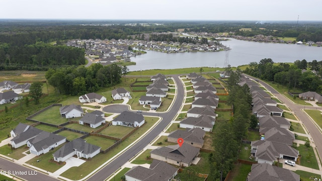 118 Seymour Dr, Madison, MS 39110 - aerial view of property's location with a nearby body of water and nearby suburban area