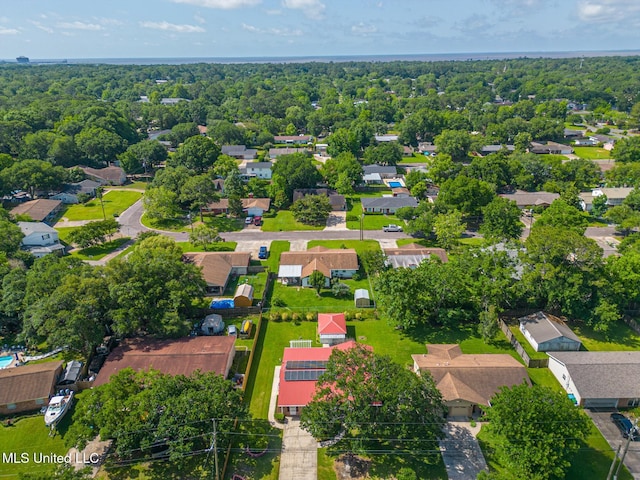 2802 Ridgewood Ave, Pascagoula, MS 39567 - aerial perspective of suburban area