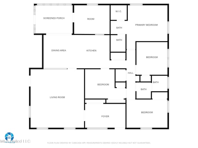 2802 Ridgewood Ave, Pascagoula, MS 39567 - property floor plan