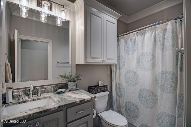 179 Grace Dr, Flowood, MS 39232 - bathroom featuring vanity and a shower with shower curtain