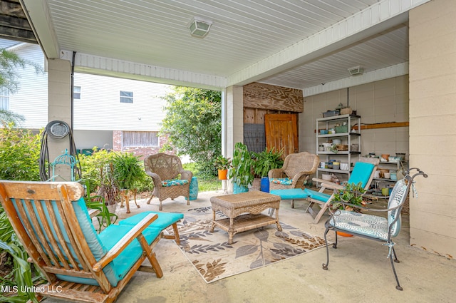 view of patio / terrace