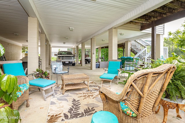 view of patio