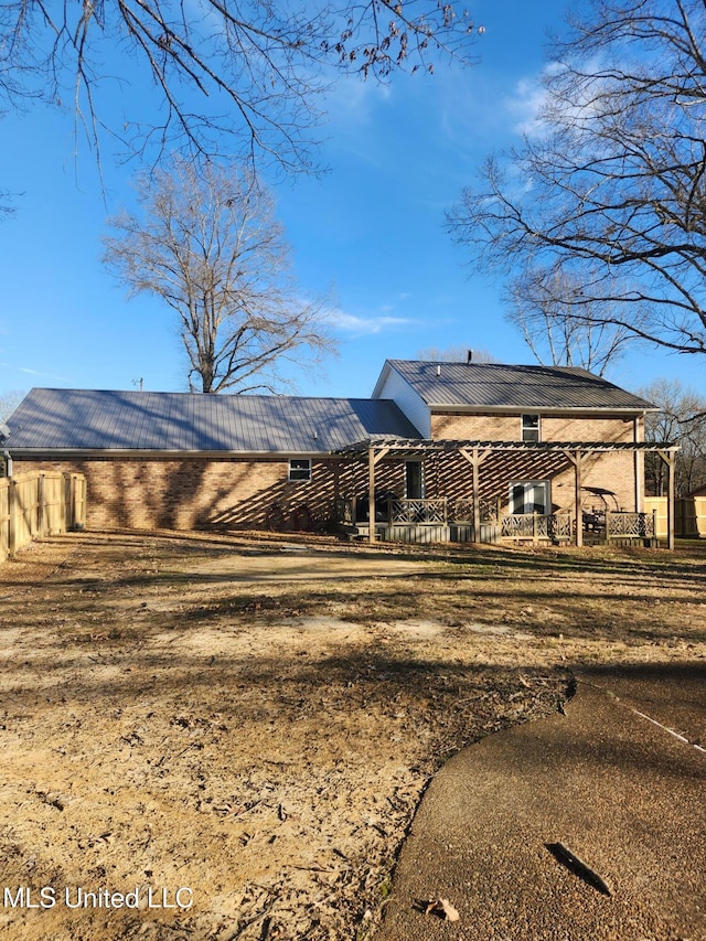 view of back of house