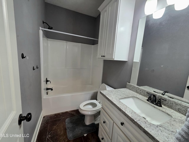 305 Flagstone Dr, Brandon, MS 39042 - bathroom with vanity and tub / shower combination
