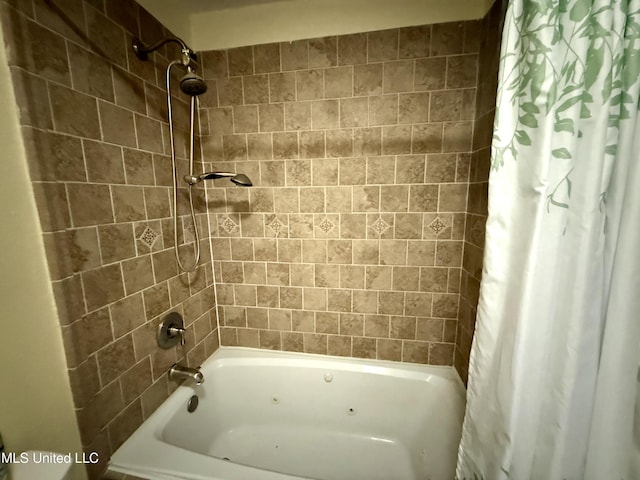 2006 Eden St, Pascagoula, MS 39581 - full bathroom with shower / bath combination with curtain