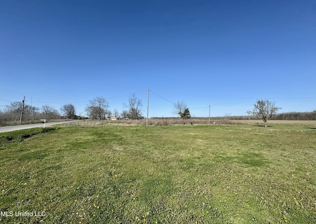 126 Interstate Rd, Shaw, MS 38773 - view of yard featuring a rural view