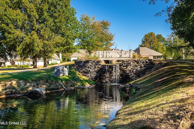 property view of water