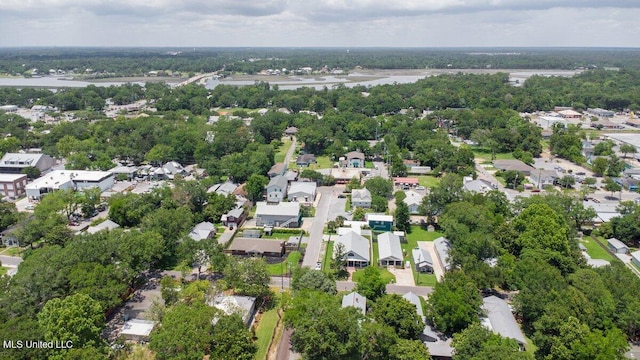 1309 Bowen Ave, Ocean Springs, MS 39564 - aerial view of property and surrounding area featuring nearby suburban area