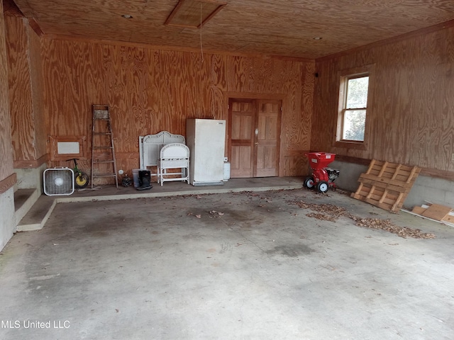 103 Park Ave, Indianola, MS 38751 - interior space with wooden walls