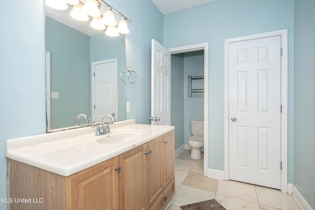 8002 Martin Bluff Rd, Gautier, MS 39553 - bathroom featuring vanity and toilet