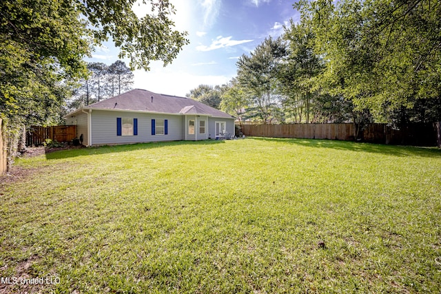 8002 Martin Bluff Rd, Gautier, MS 39553 - view of fenced backyard