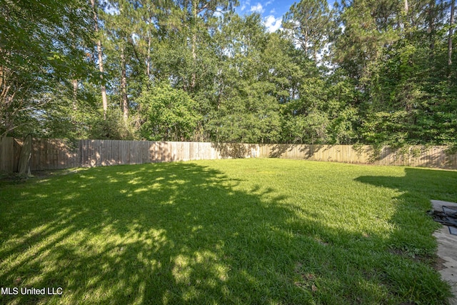 8002 Martin Bluff Rd, Gautier, MS 39553 - view of yard