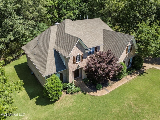 7672 N Rigmoore Pt, Olive Branch, MS 38654 - aerial view of property and surrounding area
