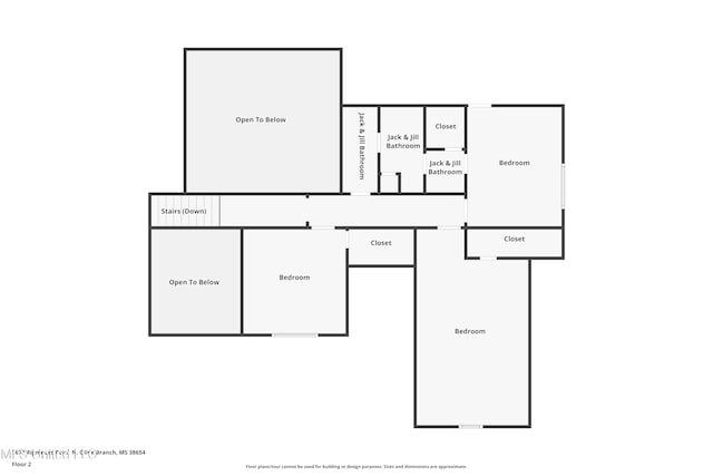 7672 N Rigmoore Pt, Olive Branch, MS 38654 - room layout