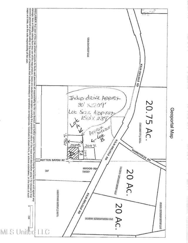 ALot Rotten Bayou, Pass Christian MS, 39571 land for sale