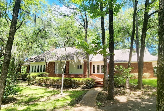 view of ranch-style house