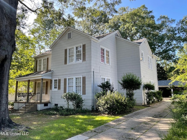 409 E Mayes St Unit 1, 2, 3, Jackson, MS 39206 - view of front facade featuring a porch