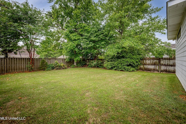 2011 Ivy Ct, Biloxi, MS 39532 - view of yard with a fenced backyard