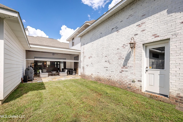 2011 Ivy Ct, Biloxi, MS 39532 - view of yard with a patio area