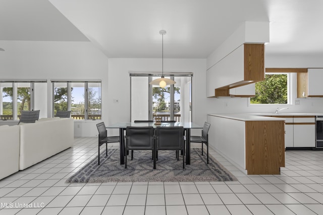 11 Bayou Pl, Gulfport, MS 39503 - dining space with light tile patterned floors