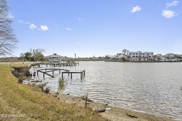 11 Bayou Pl, Gulfport, MS 39503 - dock area with a water view