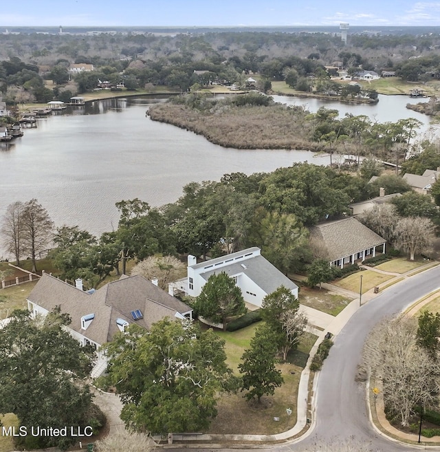 11 Bayou Pl, Gulfport, MS 39503 - bird's eye view of a nearby body of water and a tree filled landscape