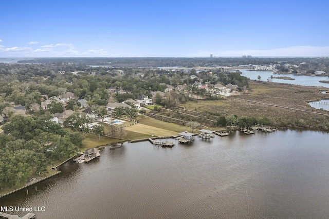 11 Bayou Pl, Gulfport, MS 39503 - bird's eye view of a nearby body of water and a tree filled landscape
