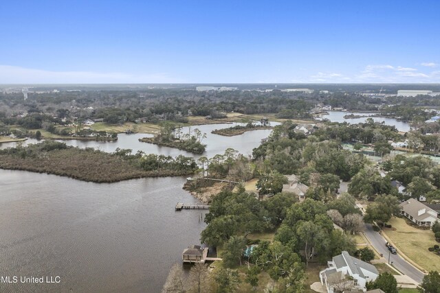 11 Bayou Pl, Gulfport, MS 39503 - bird's eye view of a large body of water