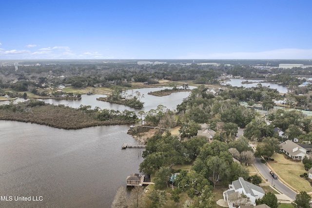 11 Bayou Pl, Gulfport, MS 39503 - aerial view of a large body of water