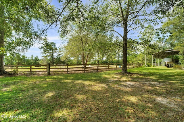 view of yard