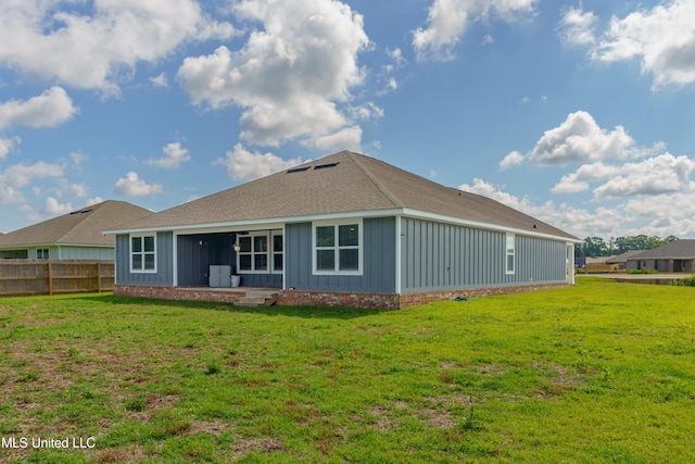 154 Magnolia Farms Dr, Lucedale, MS 39452 - back of house featuring board and batten siding