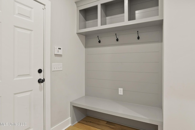 302 Wind Cv, Madison, MS 39110 - mudroom with light wood-type flooring and baseboards