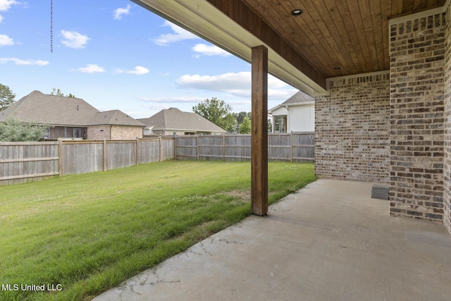 302 Wind Cv, Madison, MS 39110 - view of yard featuring a patio