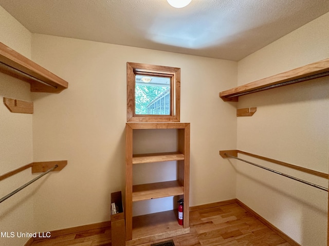 211 Monterey Dr, Clinton, MS 39056 - walk in closet featuring light wood-style flooring