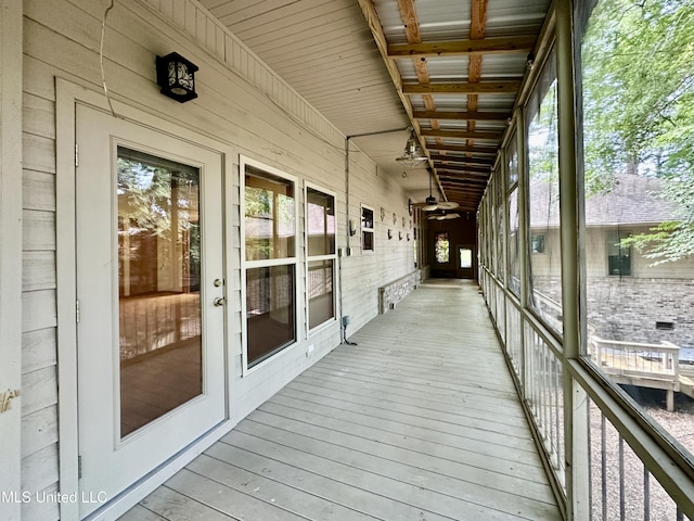 211 Monterey Dr, Clinton, MS 39056 - view of wooden terrace
