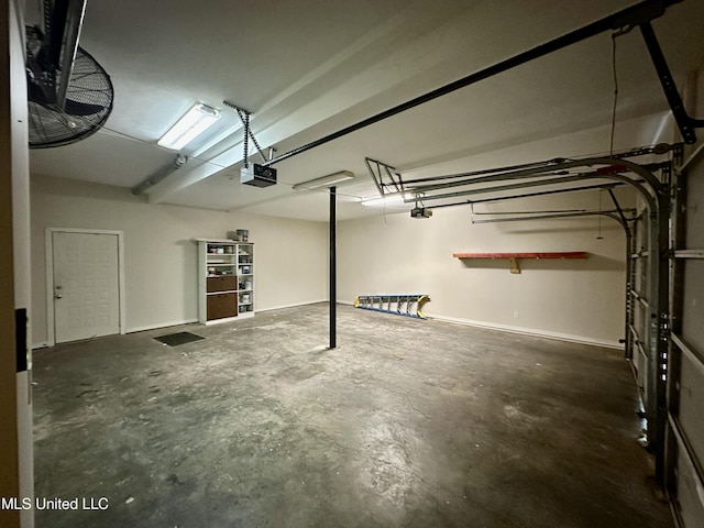 211 Monterey Dr, Clinton, MS 39056 - garage featuring a garage door opener