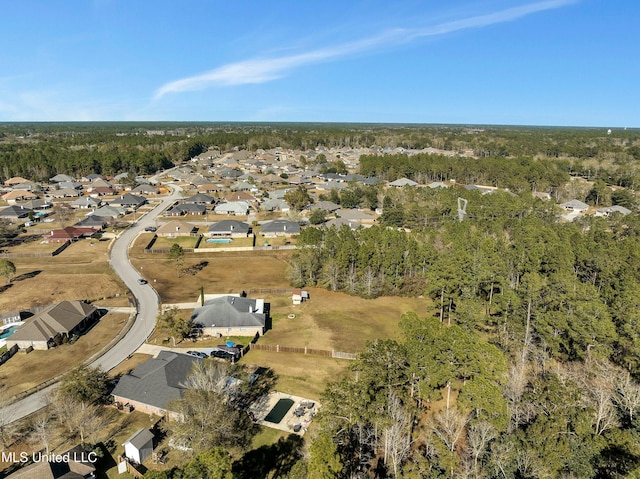 aerial view