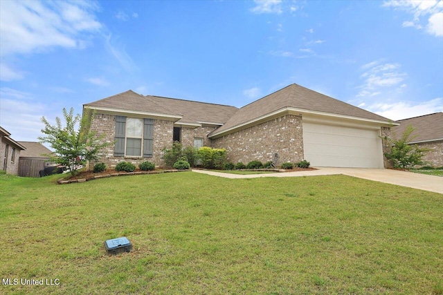 946 Filmore Dr, Brandon, MS 39042 - view of front facade with a garage, driveway, and brick siding