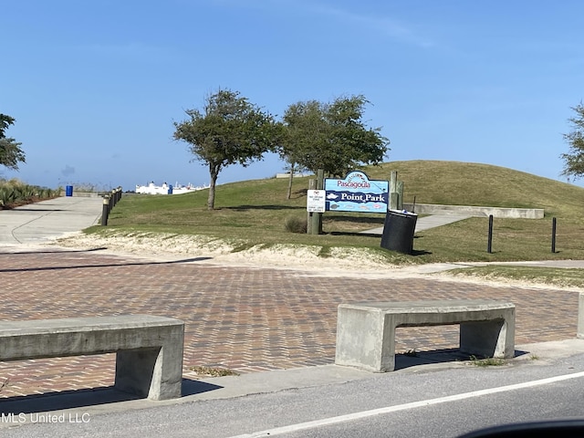 view of community