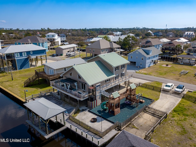 aerial view