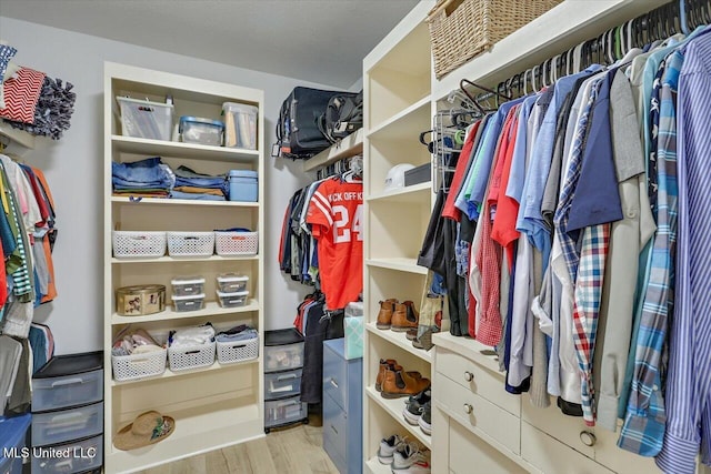 213 Pecan Cir, Brandon, MS 39042 - spacious closet with wood finished floors