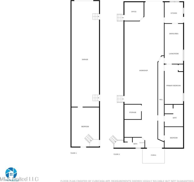 1728 21st St, Gulfport, MS 39501 - room layout