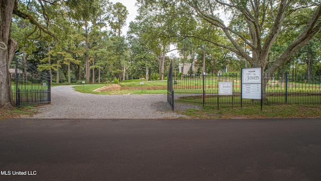 729 N Pearl St, Natchez, MS 39120 - view of home's community featuring a gate and driveway