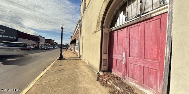 view of side of property